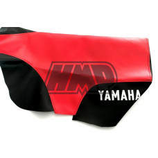 Capa / forra selim YAMAHA DT 50 LC LCD LCDE vermelho / preto